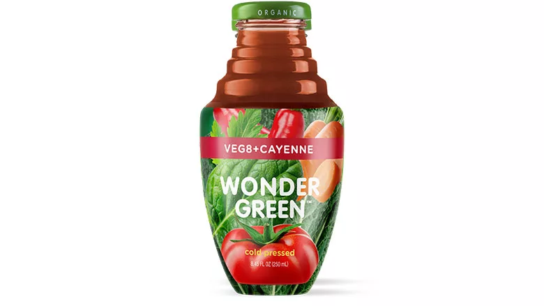 Wonder Green Red Bottle