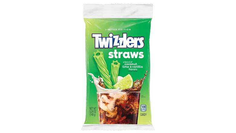 Twizzlers Straws Lime Coco package