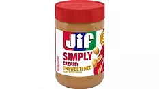 Jif Unsweetened container Jif Unsweetened container