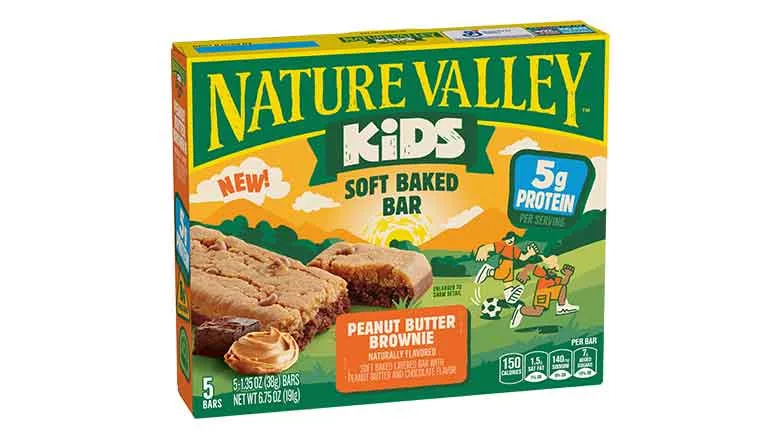 Nature Valley Kids PB Brownie