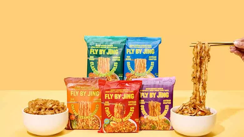Fly By Jing Noodle Packages