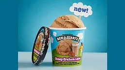 Ben Jerry Honey Graham pint