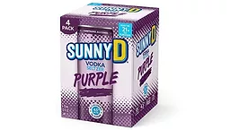 SunnyD Purple Vodka package