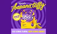 Spark Banana Taffy package