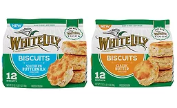 White Lily Frozen Biscuit Packages