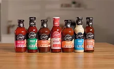 G Hughes Sauce bottles