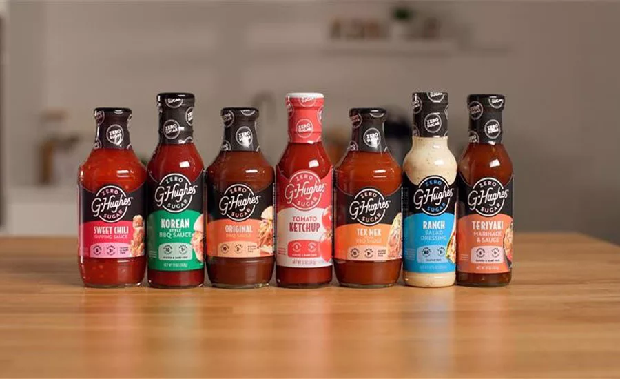 G Hughes Sauce bottles