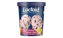 Lactaid Cherry Fudge carton