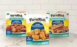 FarmRich French Toast Hashbrowns packages