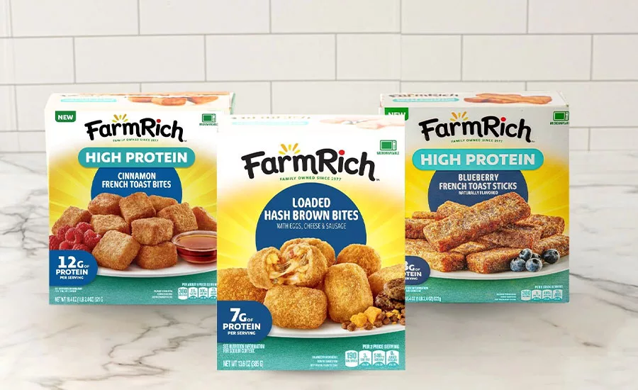 FarmRich French Toast Hashbrowns packages