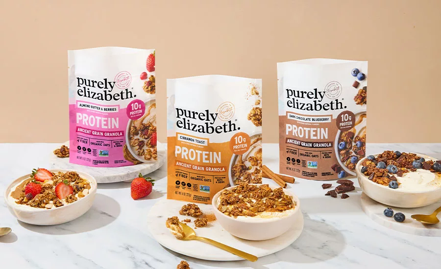 Purely Elizabeth Protein Granola pouches
