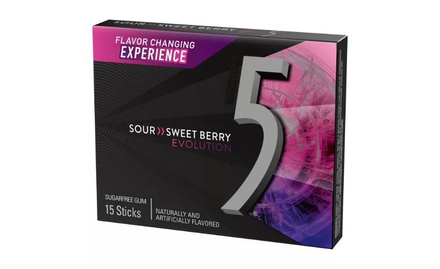 5Gum Sour Sweet package