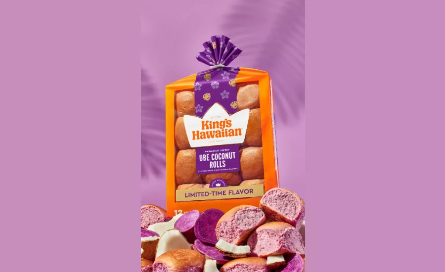 Kings Hawaiian Ube rolls