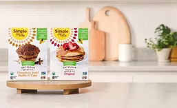 Simple Mills Oat Flour Baking Mixes pouches