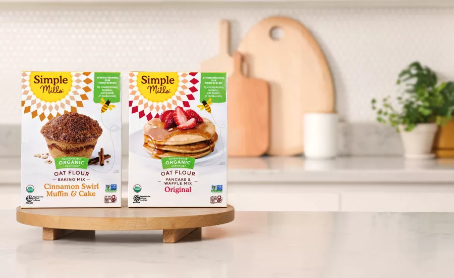 Simple Mills Oat Flour Baking Mixes pouches