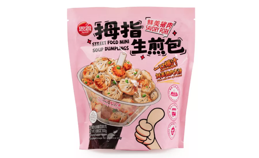 Synear Foods Dumplings package