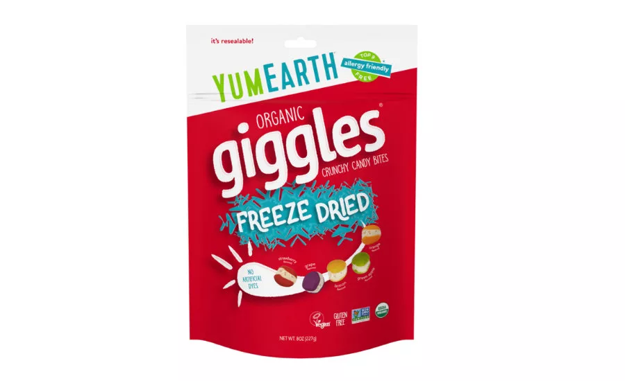 YumEarth Freeze Dried Giggles pouch
