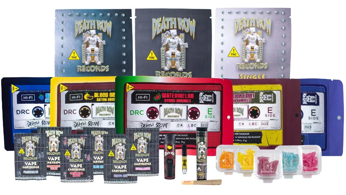 Death Row Records Cannabis Nevada Products