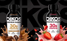 Oikos Protein Shake bottles