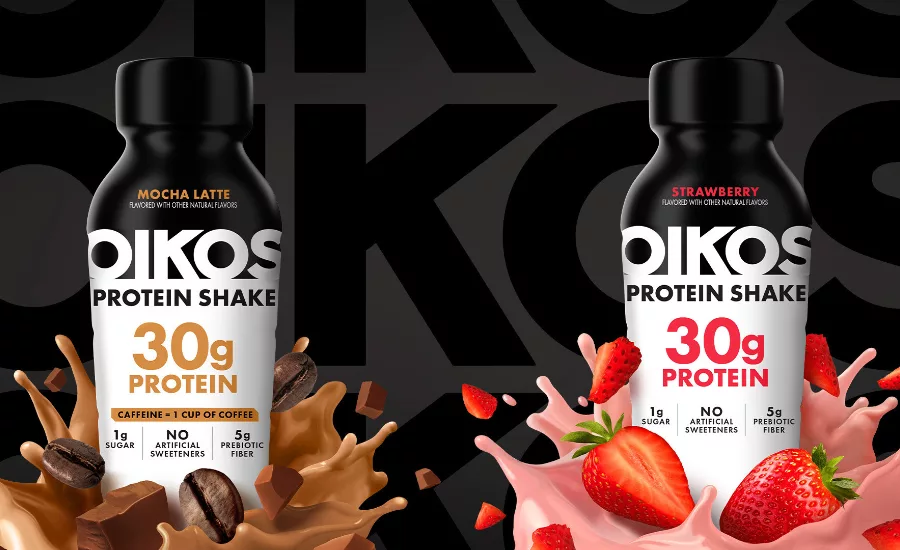 Oikos Protein Shake bottles