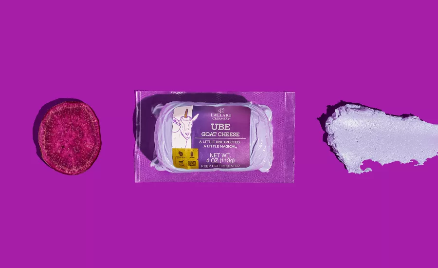 Ube Goat Cheese