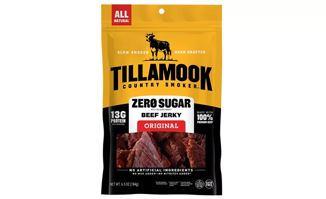 Tillamook Zero Sugar Jerky