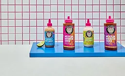 Tia Lupita Sauce bottles