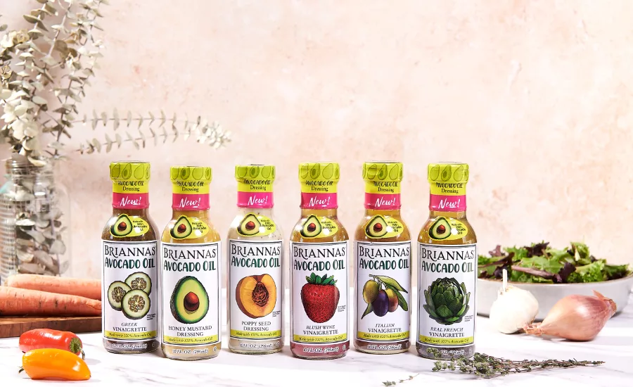 Briannas Avocado Oil Dressing Bottles
