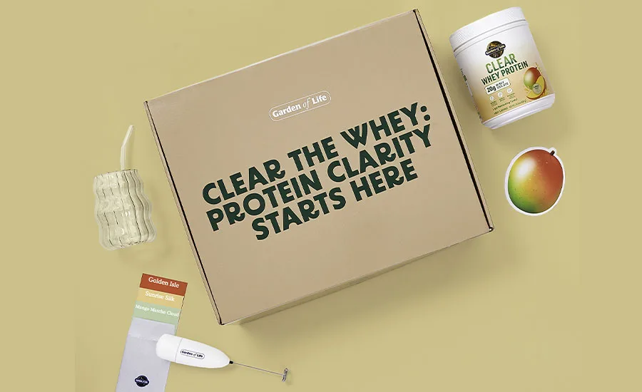 Garden of Life Clear Whey Protein package