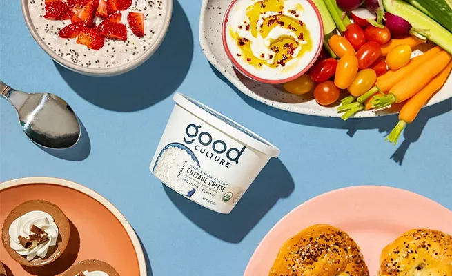 Good Culture Cottage Cheese container