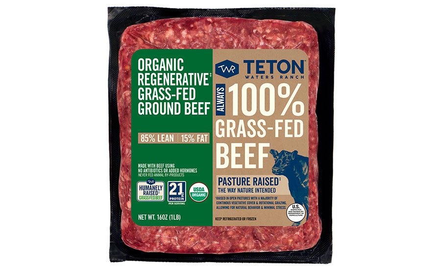 Teton Waters Ranch Organic Regenerative Ground Beef — product image