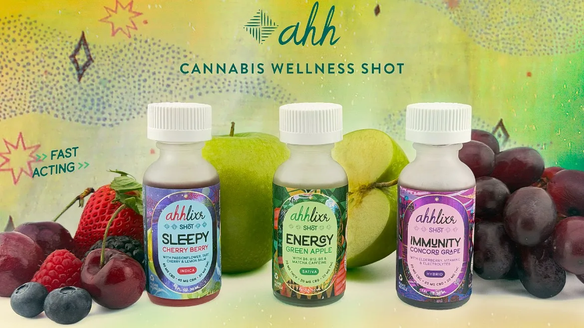 Ahh cannabis wellness shots
