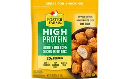 Foster Farms Protein Chicken Bites bag