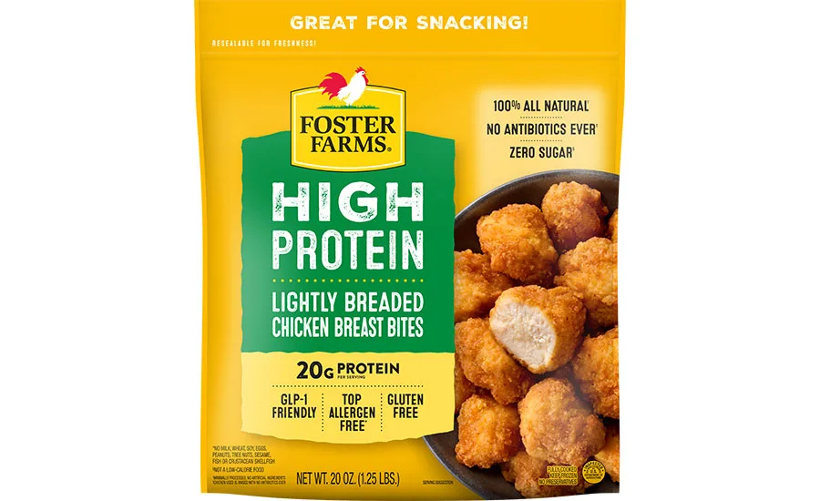 Foster Farms Protein Chicken Bites bag