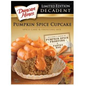 Pumpkin Spice Cupcake Mix in body