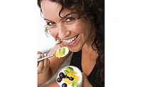 Both fruit and yogurt are heart healthy foods