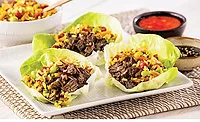 Small plates, such as these Thai Style Lettuce Wraps, thrive on restaurant menus