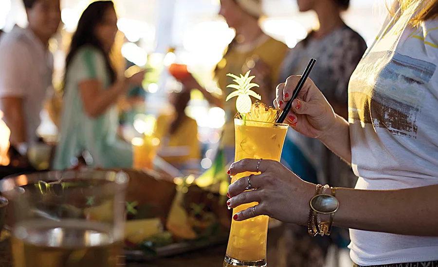 Bahama Breeze’s Reggae Fest in July featured the One Love cocktail