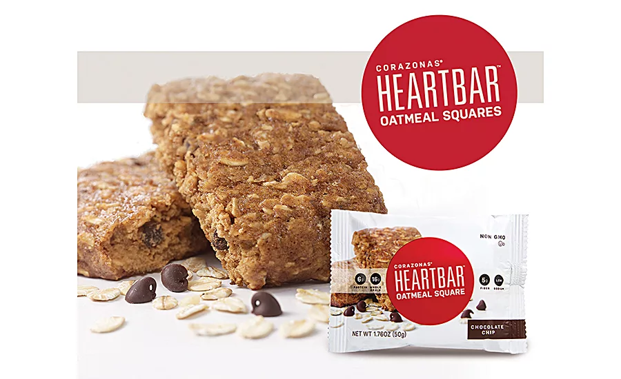 Corzaonas Heartbar Oatmeal Squares