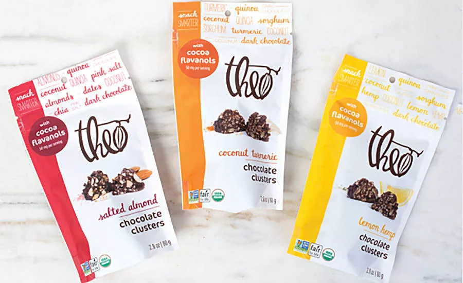 Theo chocolate clusters