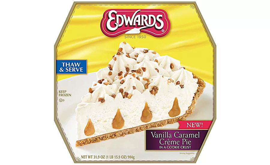 Edwards Vanilla Caramel Crème Pie