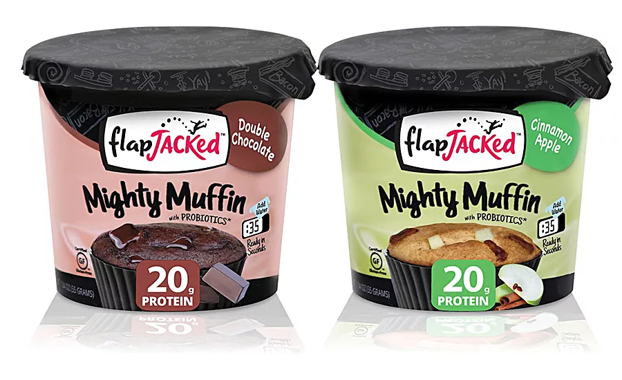 JaceyCakes LLC's FlapJacked Probiotic Mighty Muffins provide concentrated recovery nutrition