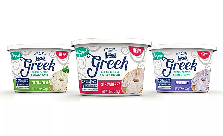 Greek Cream Cheese and Greek Yogurt