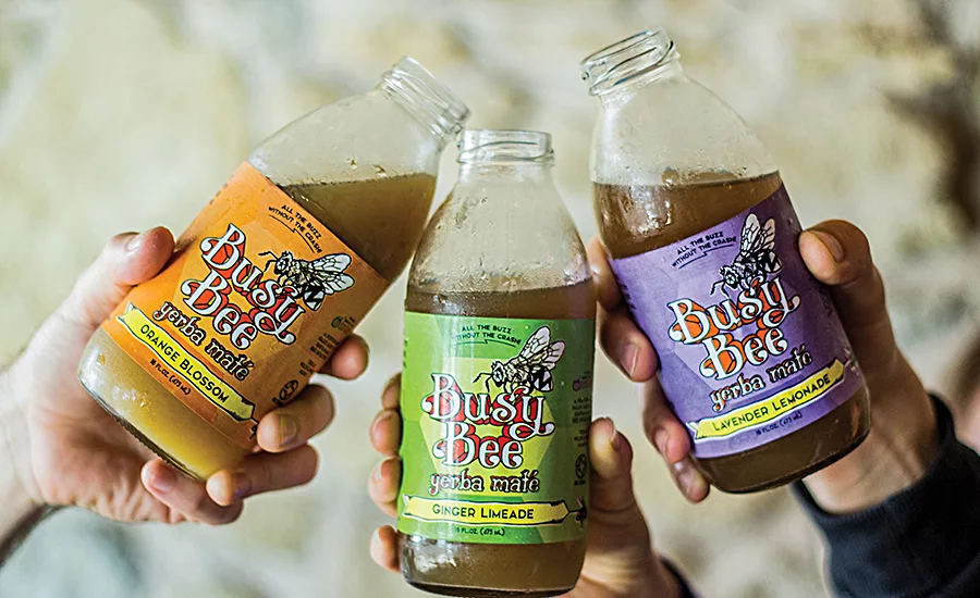 Busy Bee RTD yerba maté tea drinks