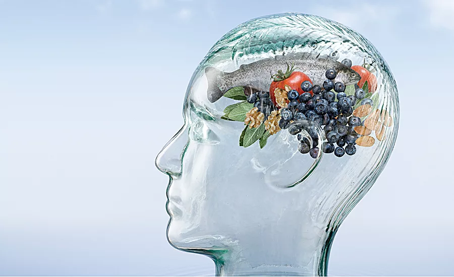 Food for improving brain health and cognitive function