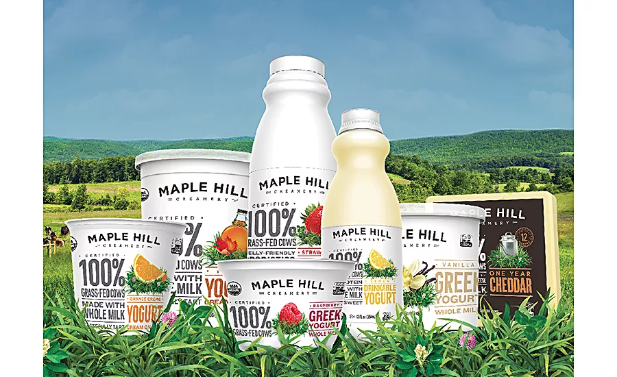 Maple Hill Creamery dairy products lineup