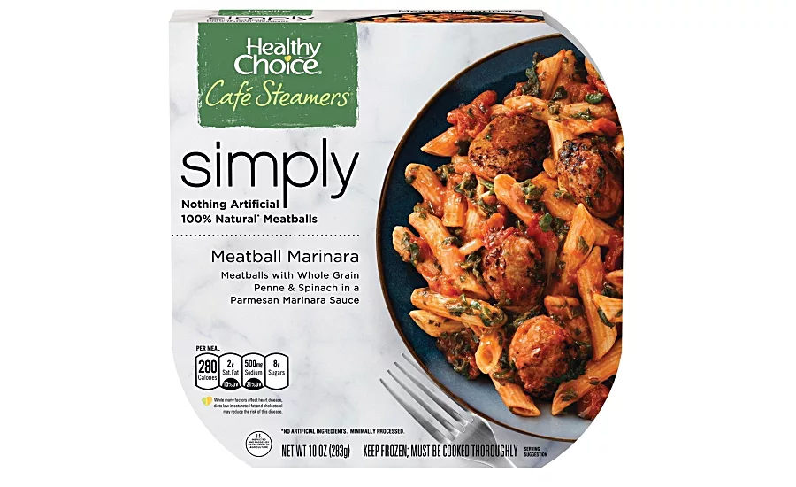 Healthy Choice Cafe Steamers line of Simply frozen meals