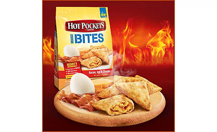 Hot Pockets Snack Bites line includes three breakfast options