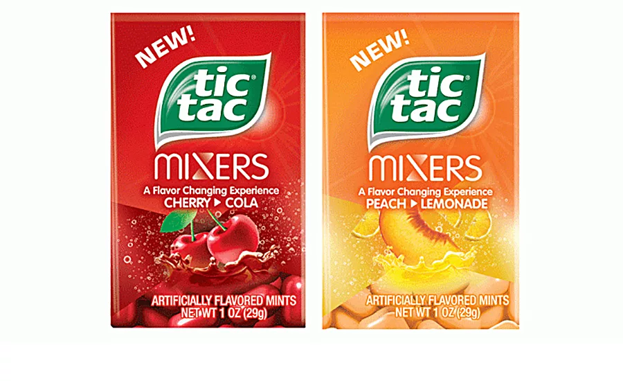 Ferrero USA’s new Tic Tac Mixers change flavor during consumption