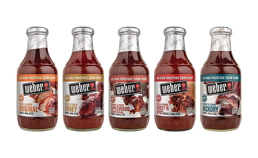 Weber BBQ Sauce is high in flavor and has no high fructose corn syrup